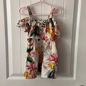 Floral Linen Dress